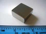 1" x 1" x 1/2" Block - Grade N38