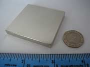 2" x 2" x 1/4" Block - Grade N42